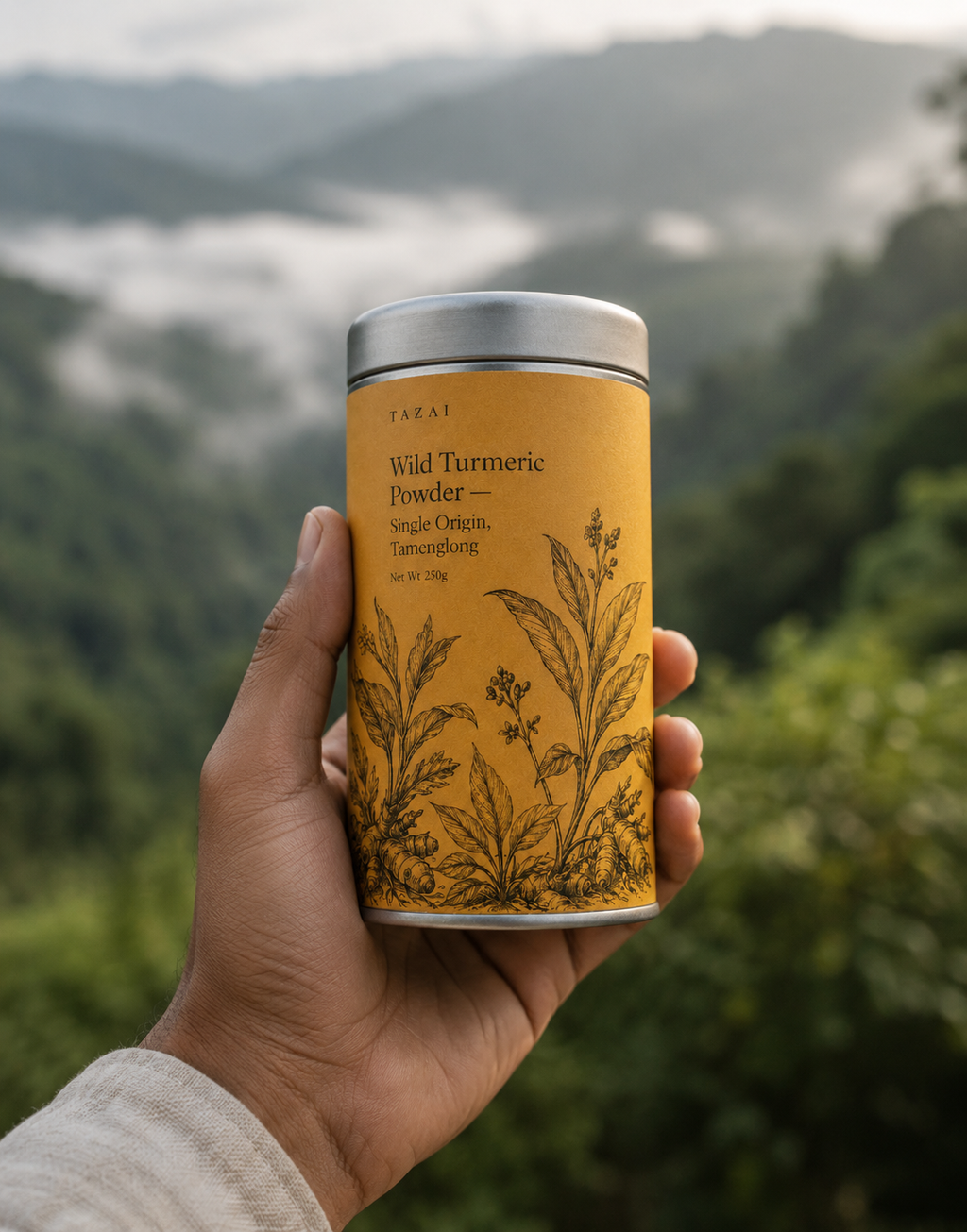 Tamenglong Turmeric Powder